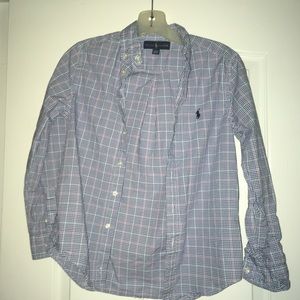 Boy button up long sleeve